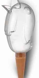 Scheurich Pflanzen-Accessoire AA8 Bördy S – Transparent 10cm, Ideal für moderne Raumdekoration