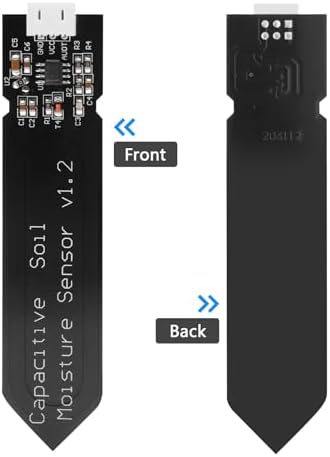 5 Stück Arduino Bodenfeuchtesensor - Korrosionsfreier, analoger Hygrometer für präzise Pflanzenpflege