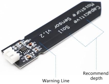 5 Stück Arduino Bodenfeuchtesensor - Korrosionsfreier, analoger Hygrometer für präzise Pflanzenpflege