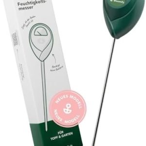 BLOOMIFY® Feuchtigkeitsmessgerät für Pflanzen - Batteriefreies Bodenmessgerät für Topf und Garten