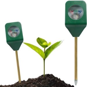Boden Feuchtigkeitsmesser 3 In 1 - Digitales pH & Temperatur Messgerät für Hauspflanzen im Innenbereich