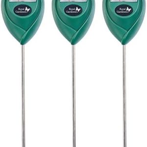 Royal Gardineer Feuchtemesser Boden: 3er-Set präzise Feuchtigkeitsmesser für gesunde Pflanzenpflege in Blumentöpfen