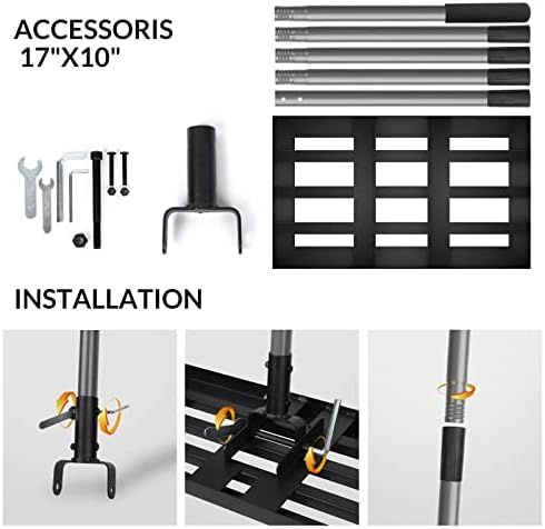 Walensee Rasen-Nivellierungsrechen - Müheloses Rasennivellierwerkzeug für Garten und Golfplatz, Edelstahlgriff, 198cm