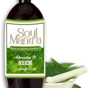 100% Natürliches Neemöl 1000ml | Effektiver Schädlingsschutz für Haus & Garten, Blätterpflege für Zimmerpflanzen