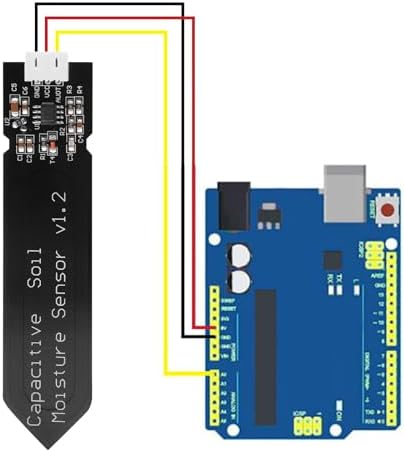 5 Stück Arduino Bodenfeuchtesensor - Korrosionsfreier, analoger Hygrometer für präzise Pflanzenpflege