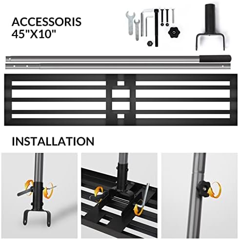 Walensee Rasen-Nivellierungsrechen - Müheloses Rasennivellierwerkzeug für Garten und Golfplatz, Edelstahlgriff, 198cm