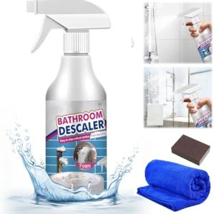 Extra Stark Fleckenentferner von 2025 – Multifunktionaler Duschkabinenreiniger für Badezimmer und Toiletten!