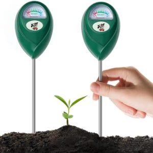 flintronic 2er Set Bodenfeuchtigkeitsmessgerät für Pflanzen – präzise PH- und Feuchtigkeitsmessung im Garten und Landwir