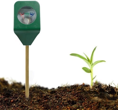 Boden Feuchtigkeitsmesser 3 In 1 - Digitales pH & Temperatur Messgerät für Hauspflanzen im Innenbereich